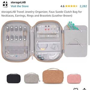 Travel Jewelry organizer